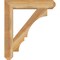 Ekena Millwork Balboa Craftsman Rough Sawn Bracket, Western Red Cedar, 4"W x 24"D x 28"H BKT04X24X28BOA04RWR - alternate 2